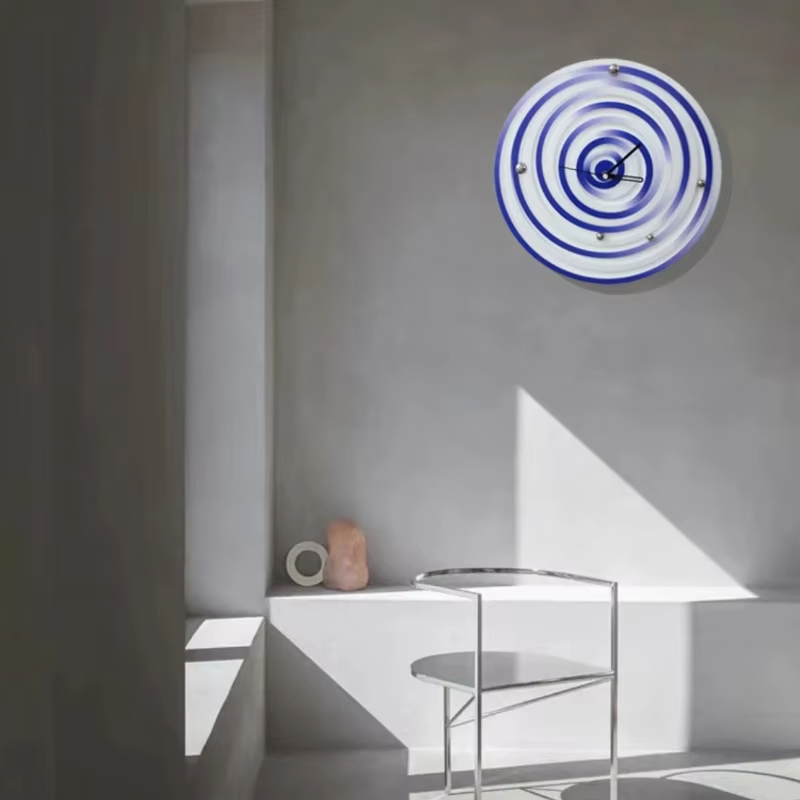 Interior Design Living Room And Kitchen - Klassische Küchenwanduhren Koreanisches Interieur Minimalistische Mode