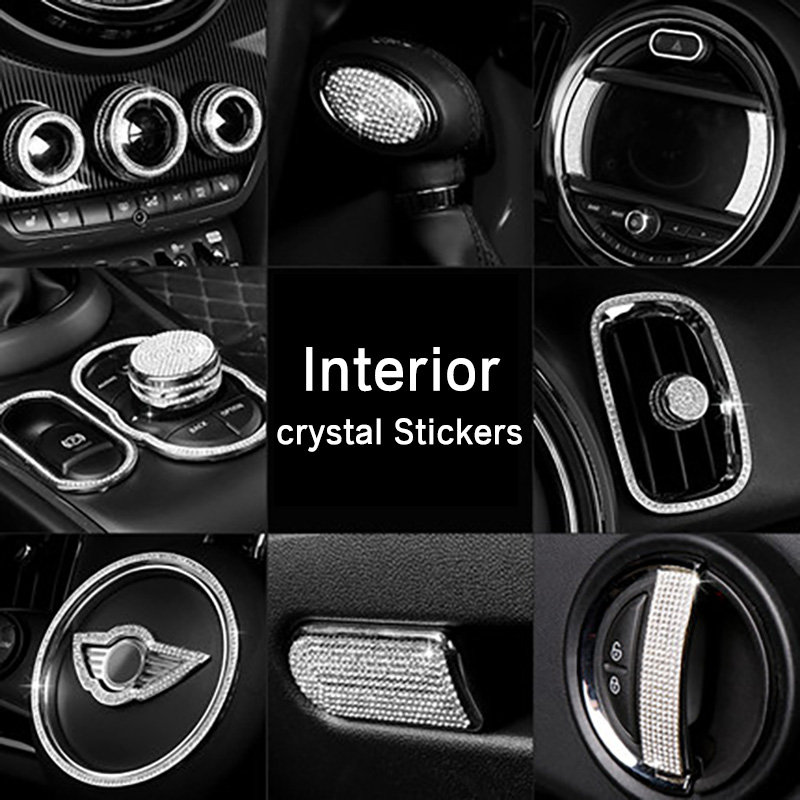Interior Design Mood Board - Auto innen Dekorative Aluminium legierung kristall