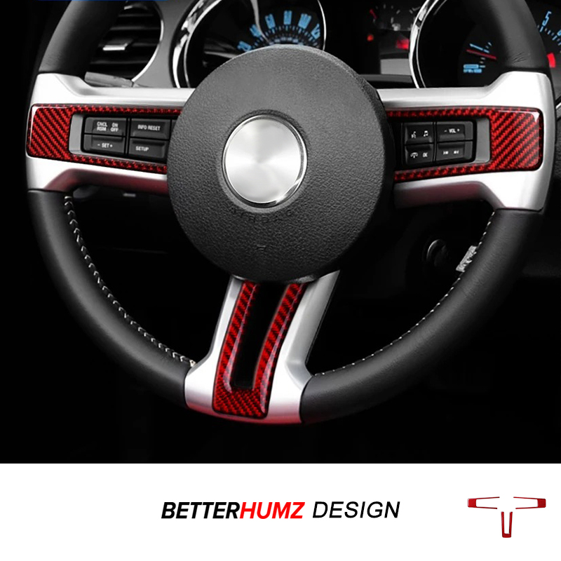Interior Design Mood Board - Für Ford Mustang 2009-2013 Carbon Fiber