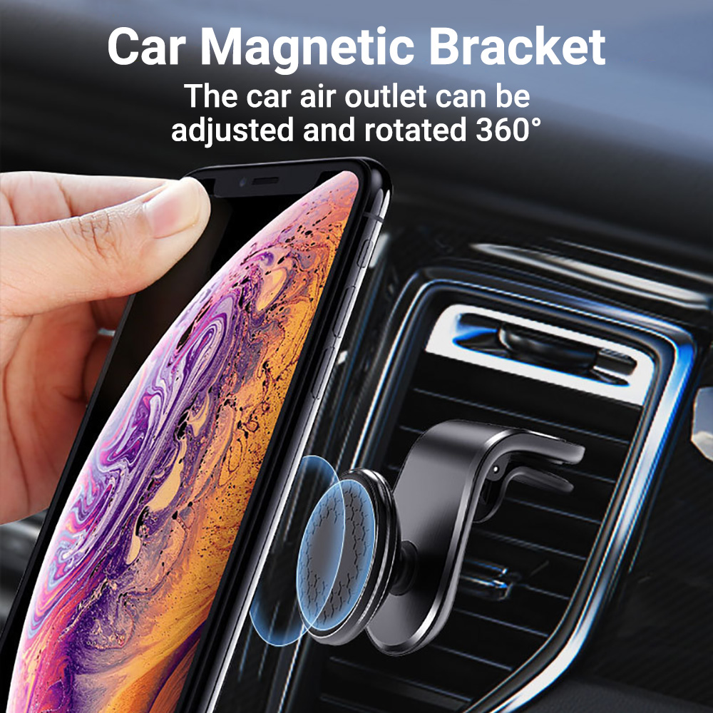 Interior Design Presentation - Magnetische Auto-Handyhalterung für Lüftungsschlitze mit 360°