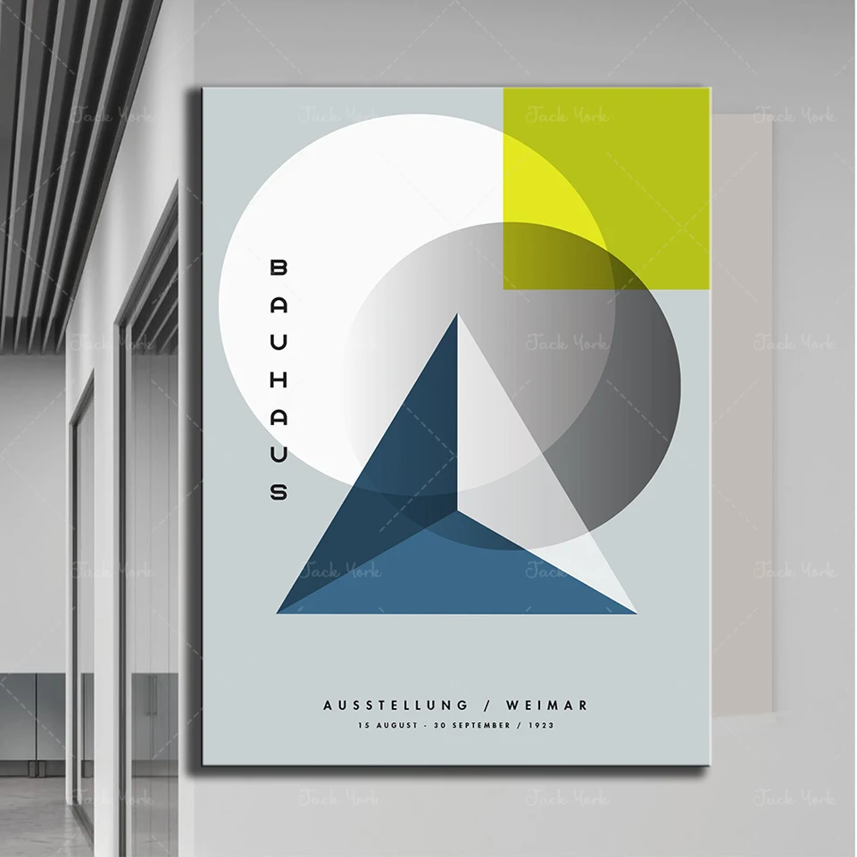 Bauhaus Weimar Ausstellungspos – Interior Design Exhibition Bewertung und Preis