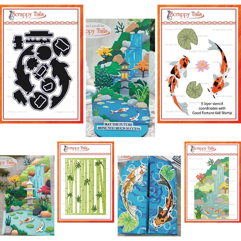 Ragonflies Bambus-Teich Koi-Fi – Interior Design Paper Bewertung und Preis