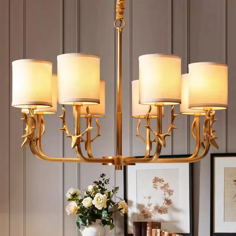 Kupfer-Kronleuchter für Wohnzi – Interior Design Living Room And Kitchen Bewertung und Preis