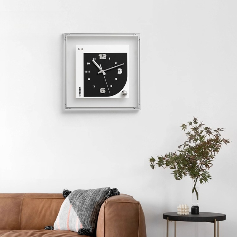 Innen Ästhetische Uhr Wand Küc – Interior Design Living Room And Kitchen Bewertung und Preis