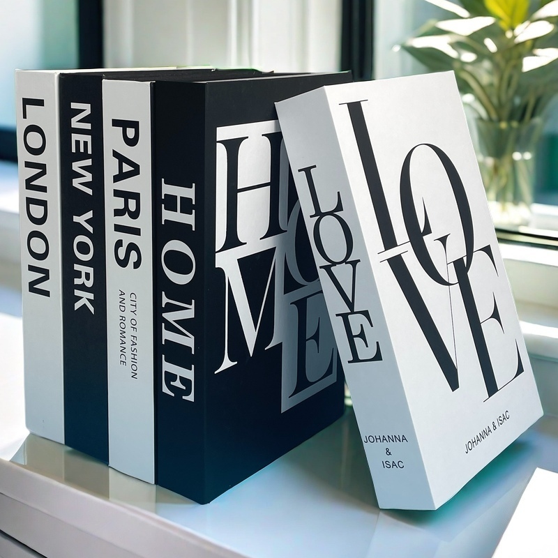 Luxuriöse gefälschte Buch-Aufb – Interior Design New York Bewertung und Preis